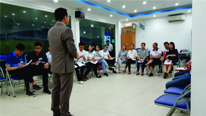 train the trainer - làm việc nhóm